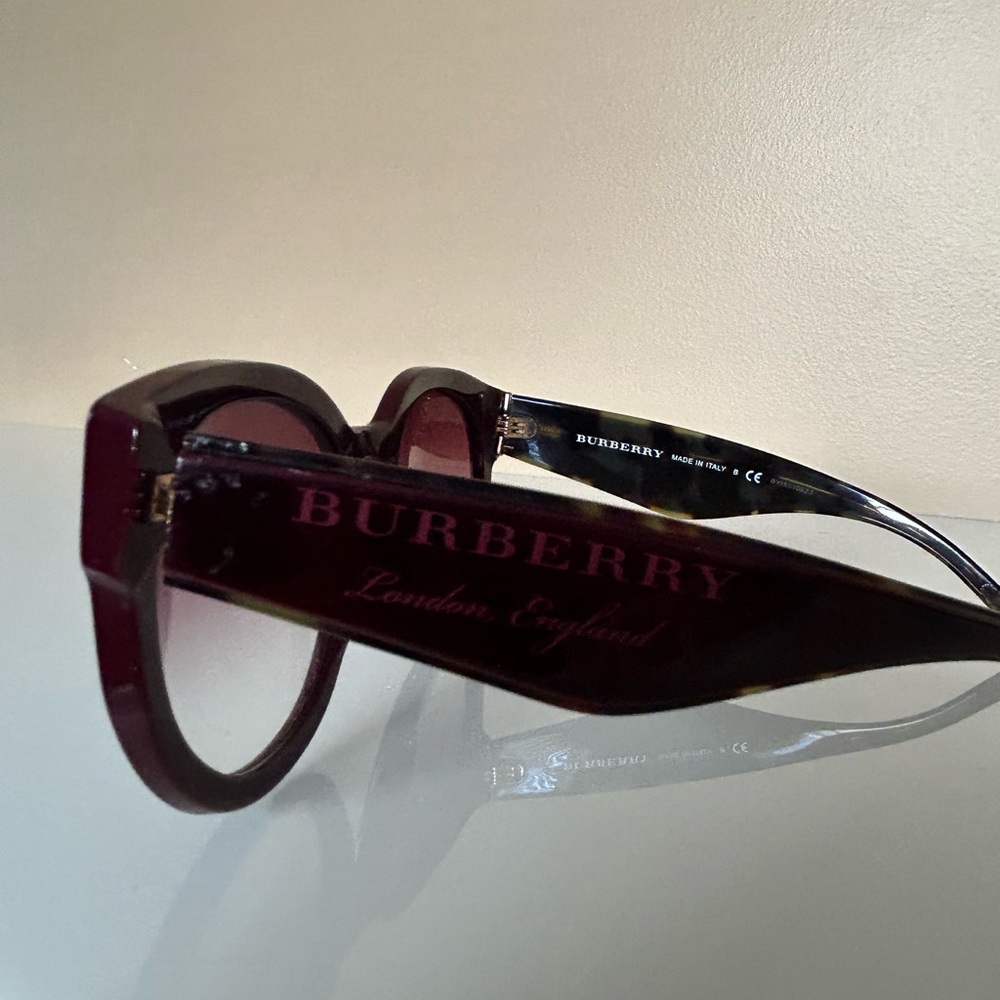 Burberry Women's Sunglasses - Deep Red